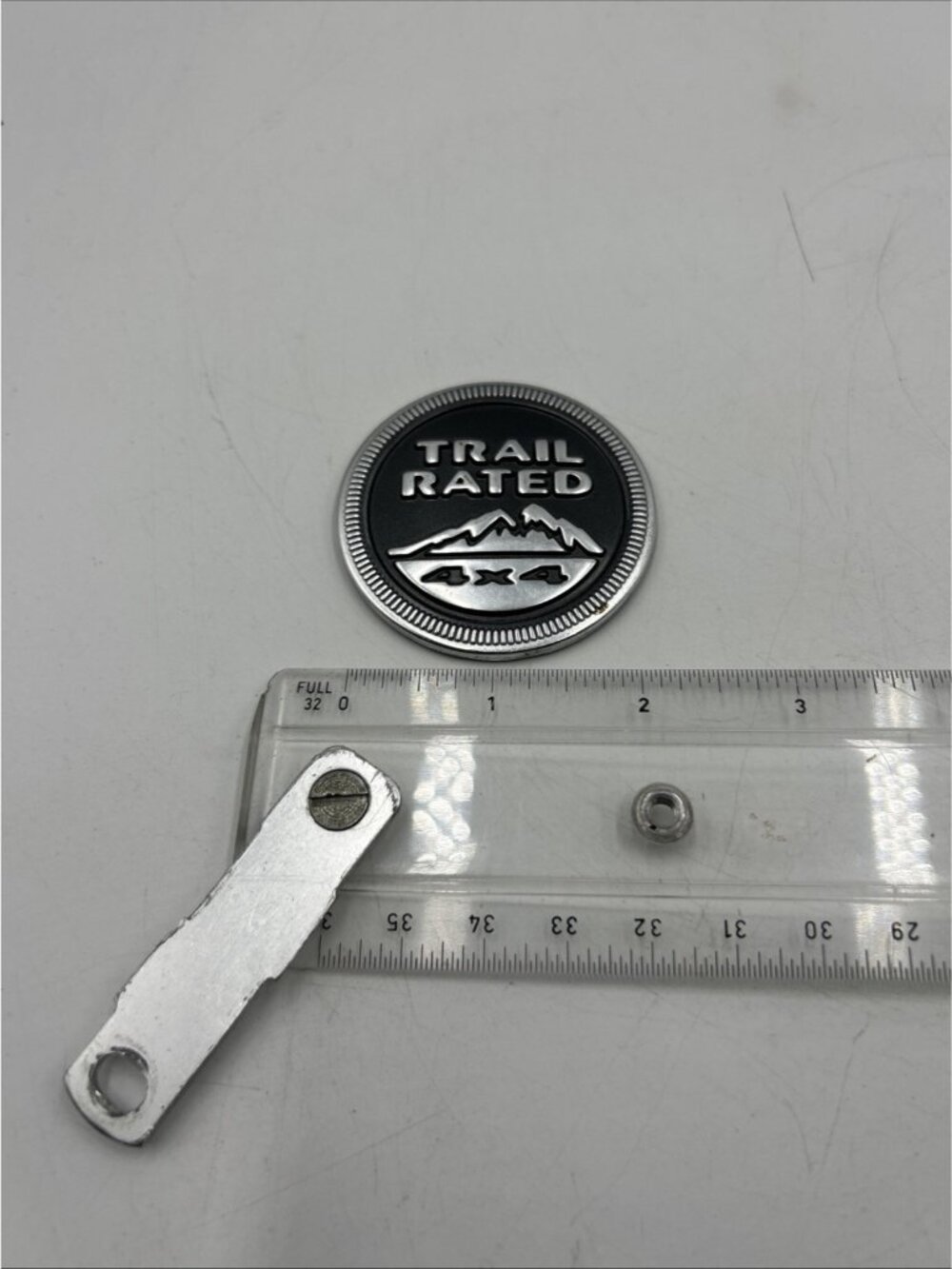 Jeep Trail Rated 4x4 Fender Emblem Badge Decal Logo OEM✅